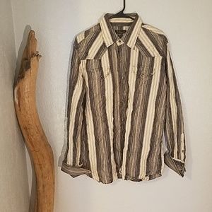 7 Diamonds XL long sleeve button down shirt